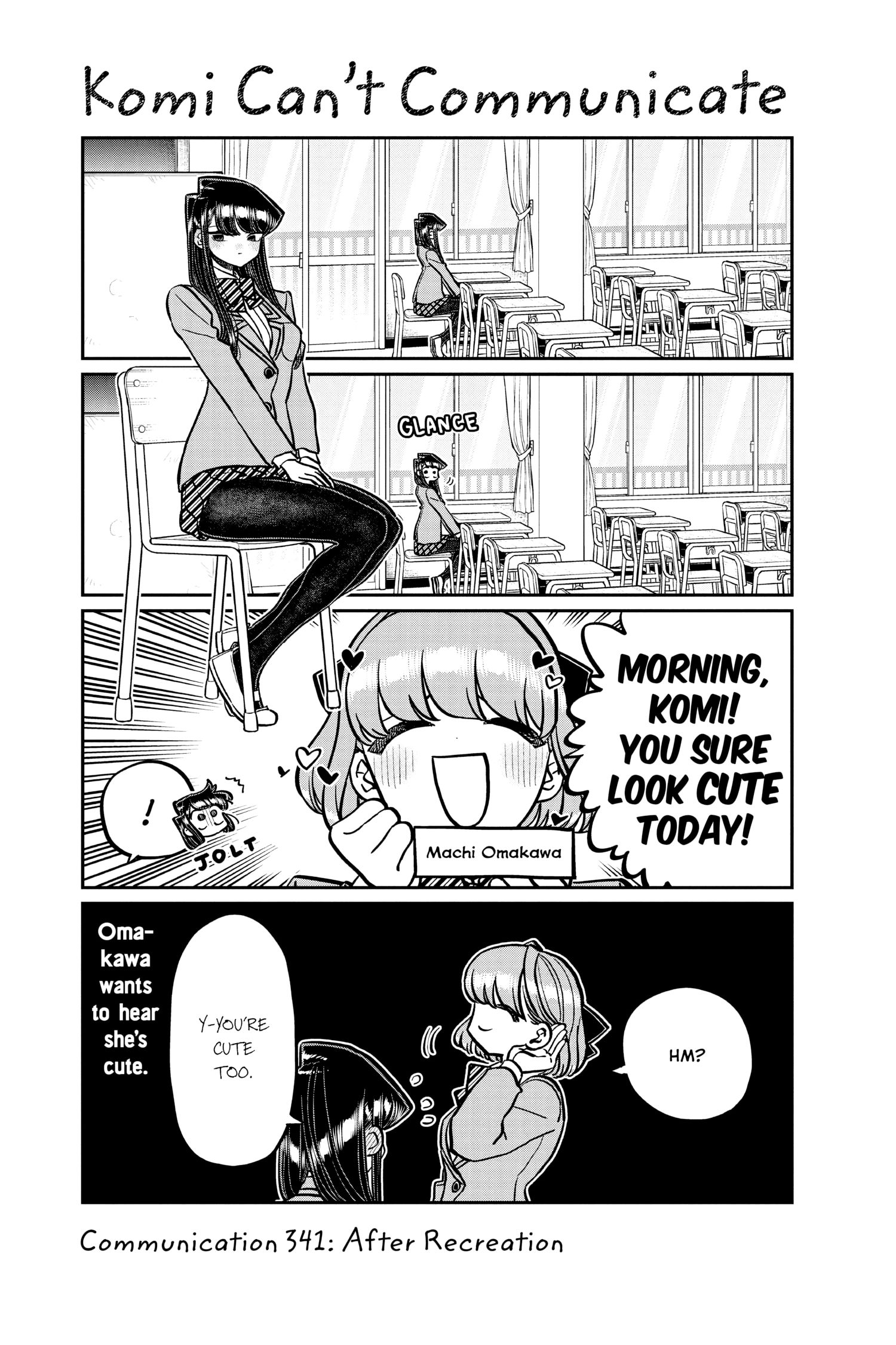 Komi Can’t Communicate, Chapter 341 image 1